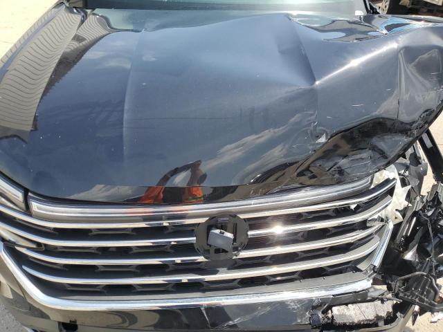 1V2LR2CA4RC542652 - 2024 VOLKSWAGEN ATLAS SE Черный фото 12