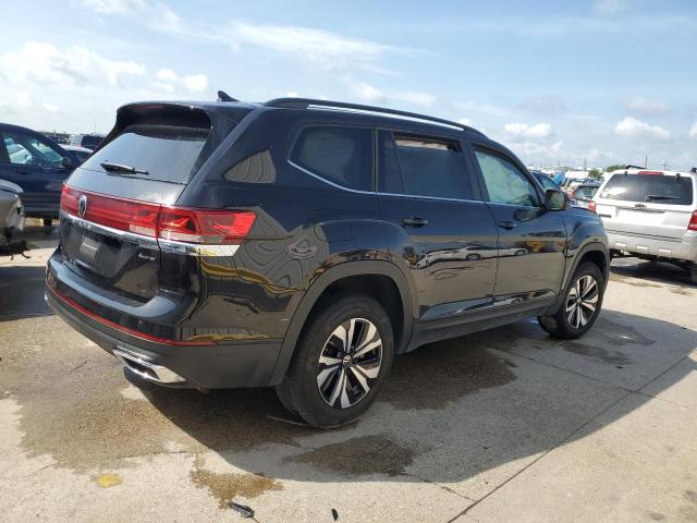 1V2LR2CA4RC542652 - 2024 VOLKSWAGEN ATLAS SE Черный фото 3