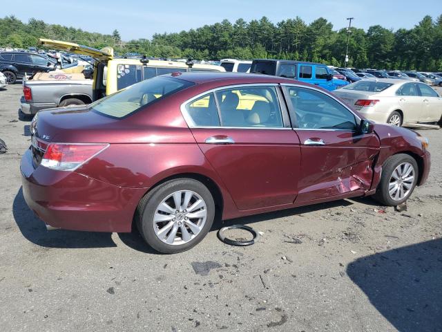 1HGCP3F88BA016081 - 2011 HONDA ACCORD EXL RED photo 3