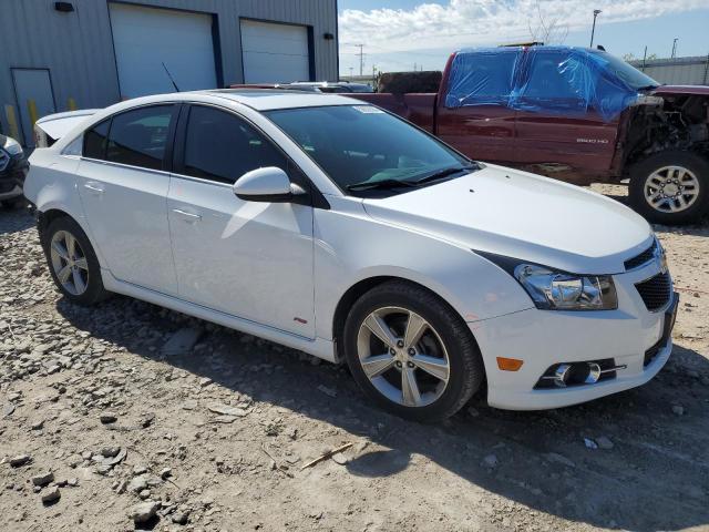 1G1PE5SB7E7240424 - 2014 CHEVROLET CRUZE LT WHITE photo 4