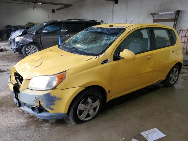 KL1TD6DEXAB051691 - 2010 CHEVROLET AVEO LS 黄色 照片 1