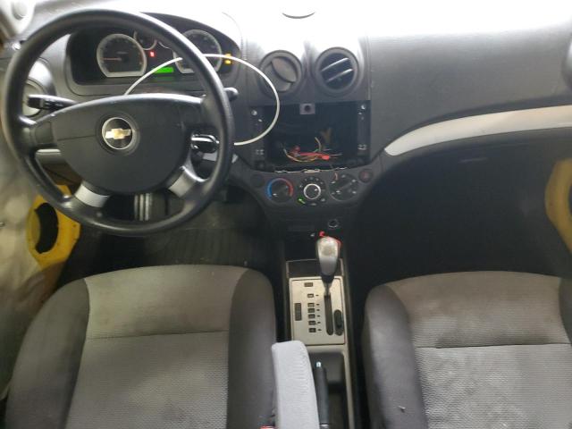 KL1TD6DEXAB051691 - 2010 CHEVROLET AVEO LS 黄色 照片 8