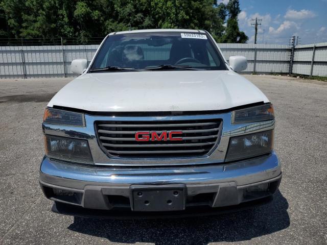 1GTE5MF97B8139230 - 2011 GMC CANYON SLE WHITE photo 5