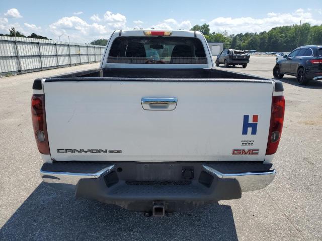 1GTE5MF97B8139230 - 2011 GMC CANYON SLE WHITE photo 6