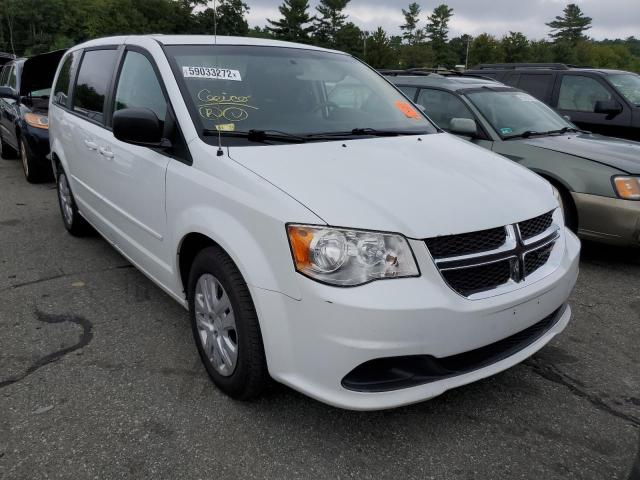 2C4RDGBG4ER407136 - 2014 DODGE GRAND CARA SE WHITE photo 1