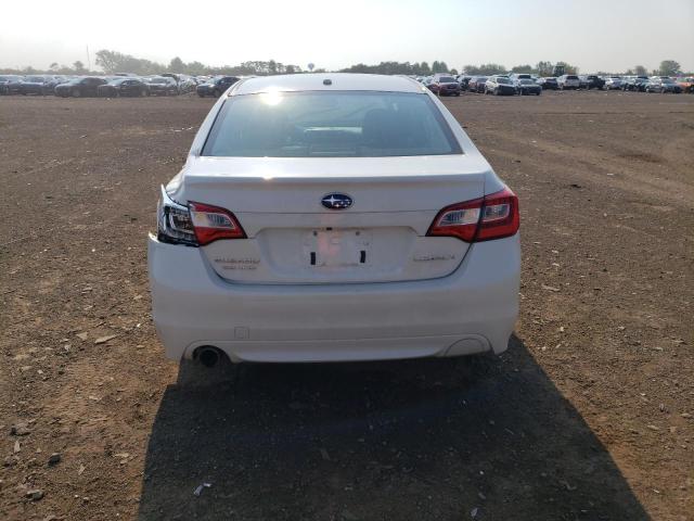 4S3BNBL66F3069286 - 2015 SUBARU LEGACY 2.5I LIMITED WHITE photo 6