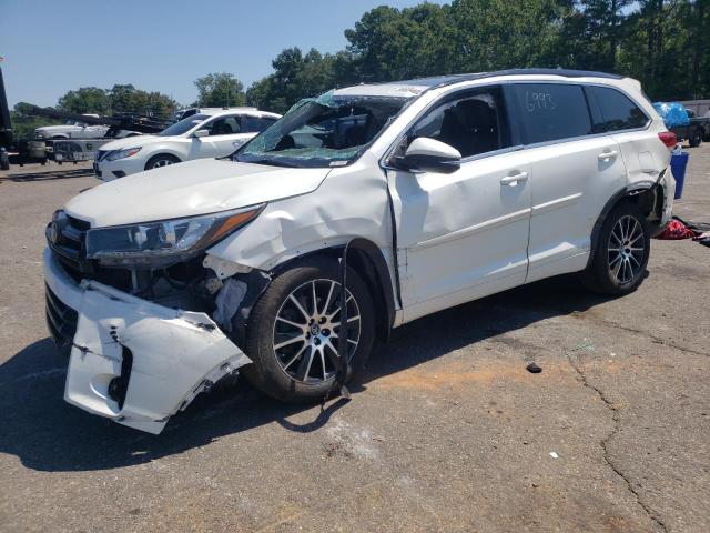 5TDJZRFH6JS553309 - 2018 TOYOTA HIGHLANDER SE WHITE photo 1