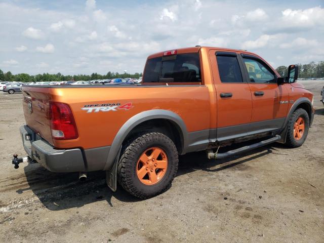 1D7RV1GT3AS168600 - 2010 DODGE RAM 1500 ORANGE photo 3