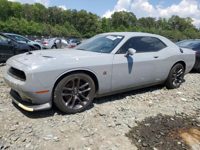 2C3CDZFJ4MH555478 - 2021 DODGE CHALLENGER R/T SCAT PACK GRAY photo 1