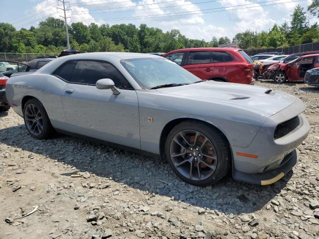 2C3CDZFJ4MH555478 - 2021 DODGE CHALLENGER R/T SCAT PACK GRAY photo 4