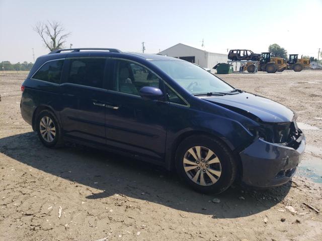 5FNRL5H60GB016635 - 2016 HONDA ODYSSEY EXL BLUE photo 4