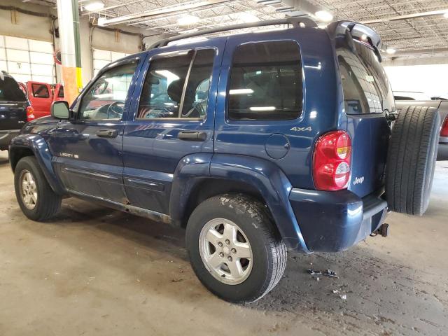 1J4GL58K82W178404 - 2002 JEEP LIBERTY LIMITED BLUE photo 2