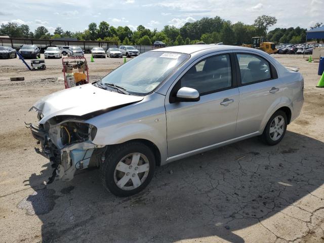 KL1TD56667B134608 - 2007 CHEVROLET AVEO BASE SILVER photo 1