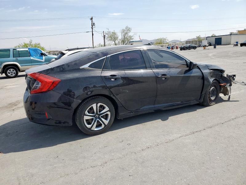 19XFC2F55GE217481 - 2016 HONDA CIVIC LX BLACK photo 3