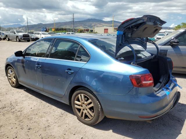 3VW2B7AJ5HM303784 - 2017 VOLKSWAGEN JETTA S BLUE photo 2