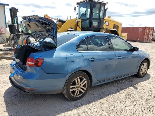 3VW2B7AJ5HM303784 - 2017 VOLKSWAGEN JETTA S BLUE photo 3
