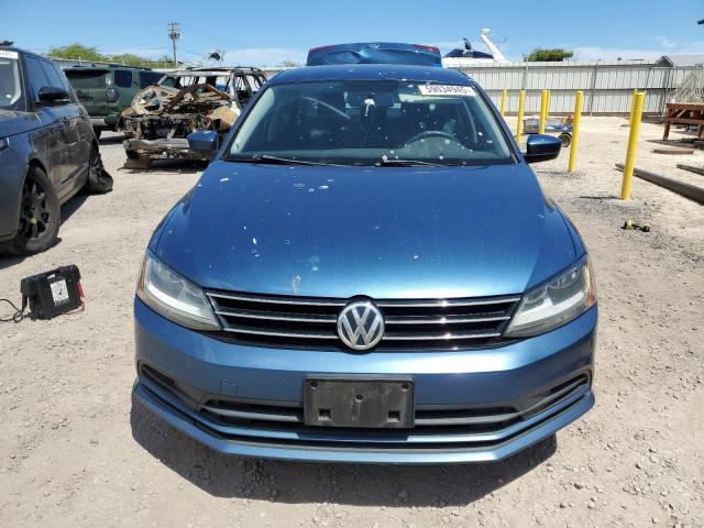 3VW2B7AJ5HM303784 - 2017 VOLKSWAGEN JETTA S BLUE photo 5