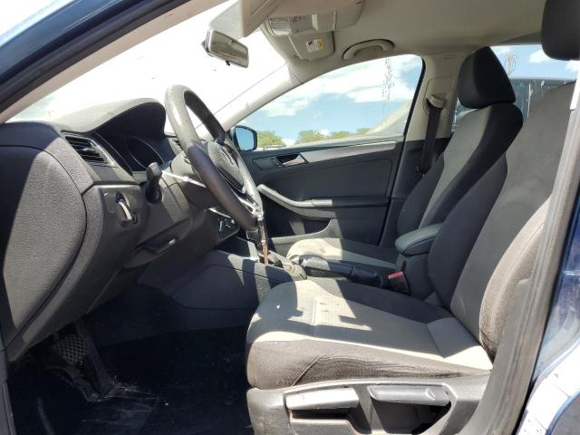 3VW2B7AJ5HM303784 - 2017 VOLKSWAGEN JETTA S BLUE photo 7