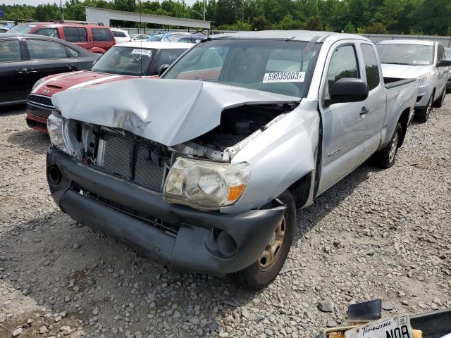 5TETX22N97Z442928 - 2007 TOYOTA TACOMA ACCESS CAB ვერცხლისფერი ფოტო 1