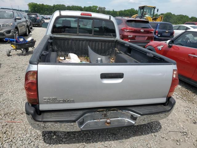 5TETX22N97Z442928 - 2007 TOYOTA TACOMA ACCESS CAB ვერცხლისფერი ფოტო 6