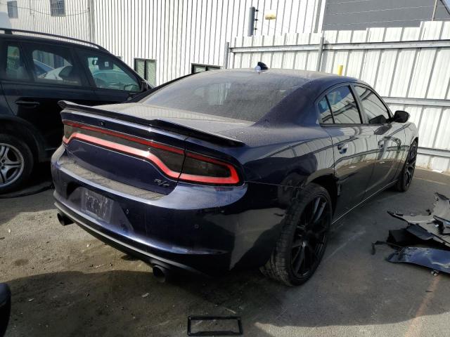 2C3CDXCT1HH584372 - 2017 DODGE CHARGER R/T BLUE photo 3