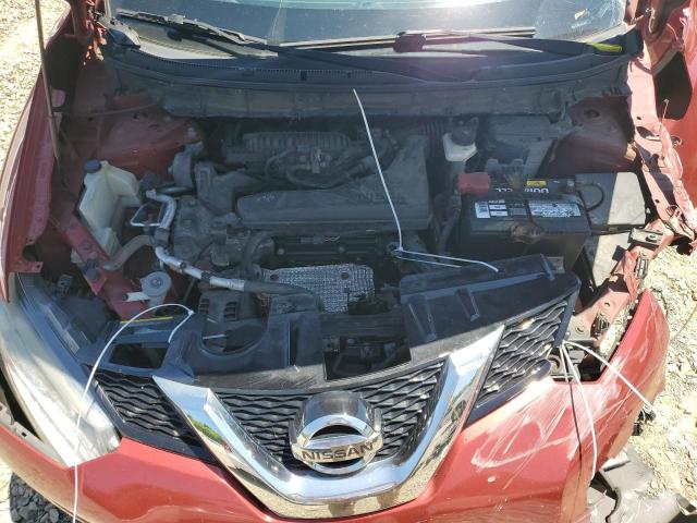 5N1AT2MV4FC782240 - 2015 NISSAN ROGUE S RED photo 12