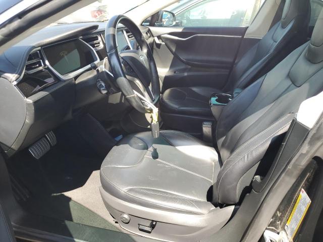 5YJSA1H19EFP31897 - 2014 TESLA MODEL S Սև լուսանկար 7