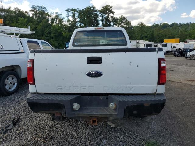 1FTRF3B68BEA42415 - 2011 FORD F350 SUPER DUTY WHITE photo 6