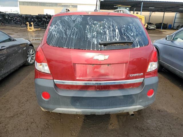 3GNAL2EK0CS641798 - 2012 CHEVROLET CAPTIVA SPORT RED photo 6