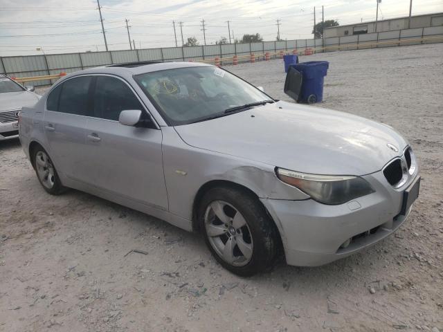 WBANA53555B864669 - 2005 BMW 525 I SILVER photo 4