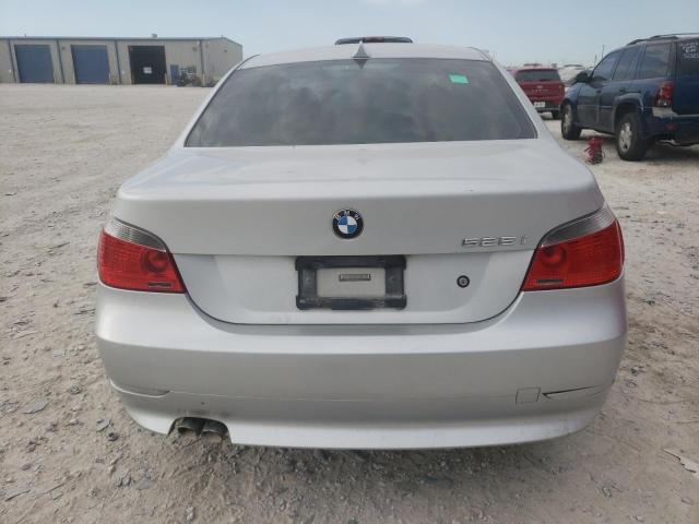 WBANA53555B864669 - 2005 BMW 525 I SILVER photo 6