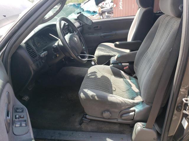 5TBRN34143S421016 - 2003 TOYOTA TUNDRA ACCESS CAB SR5 GRAY photo 7