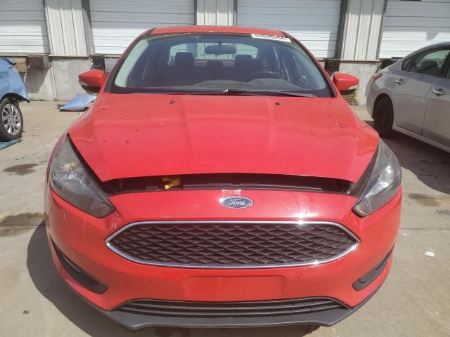 1FADP3F26FL217704 - 2015 FORD FOCUS SE RED photo 5