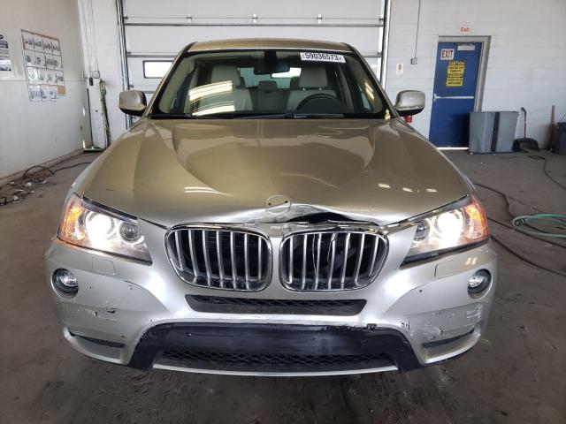 5UXWX5C57BL701791 - 2011 BMW X3 XDRIVE28I BEIGE photo 5