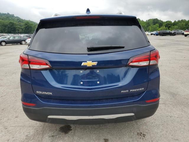 3GNAXXEG1PL113135 - 2023 CHEVROLET EQUINOX PREMIER BLUE photo 6