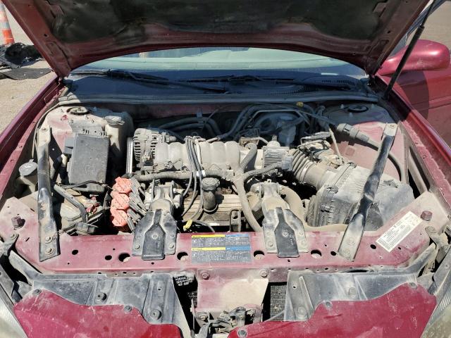 2G2WS522751148078 - 2005 PONTIAC GRAND PRIX GT BURGUNDY photo 11