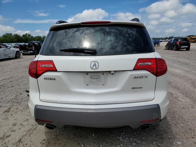 2HNYD28689H500924 - 2009 ACURA MDX TECHNOLOGY WHITE photo 6