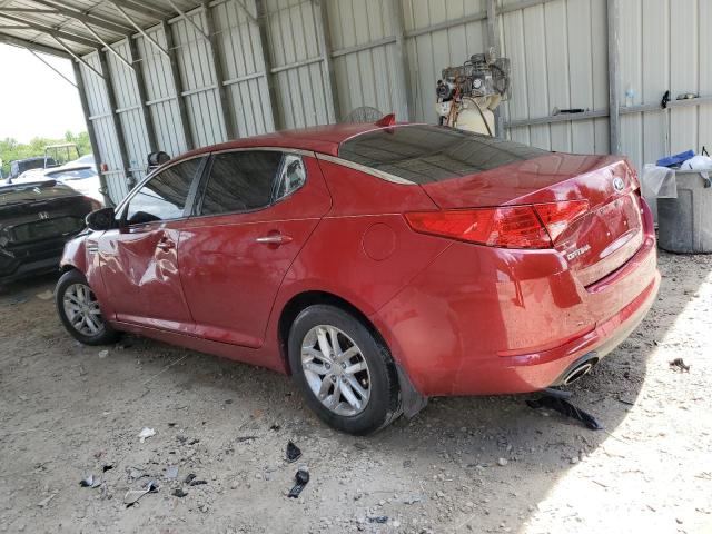 5XXGM4A74DG147397 - 2013 KIA OPTIMA LX RED photo 2