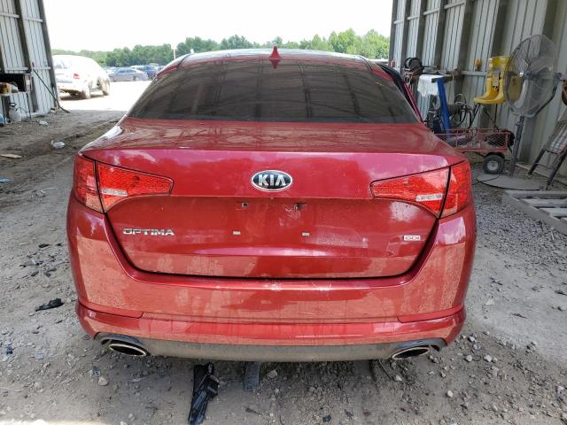 5XXGM4A74DG147397 - 2013 KIA OPTIMA LX RED photo 6