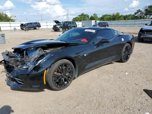 1G1YA2D73K5101860 - 2019 CHEVROLET CORVETTE STINGRAY 1LT BLACK photo 1