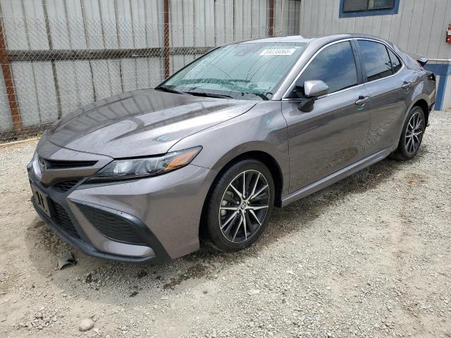 4T1G11AK8RU911776 - 2024 TOYOTA CAMRY SE NIGHT SHADE GRAY photo 1