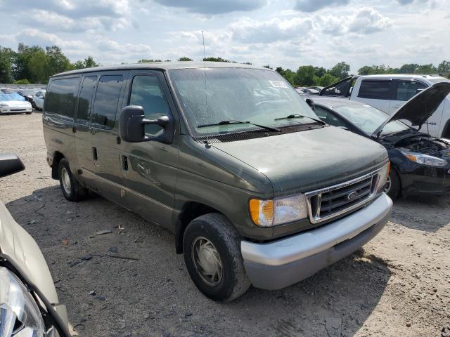 1FMRE11L03HB67516 - 2003 FORD ECONOLINE E150 WAGON GREEN photo 4