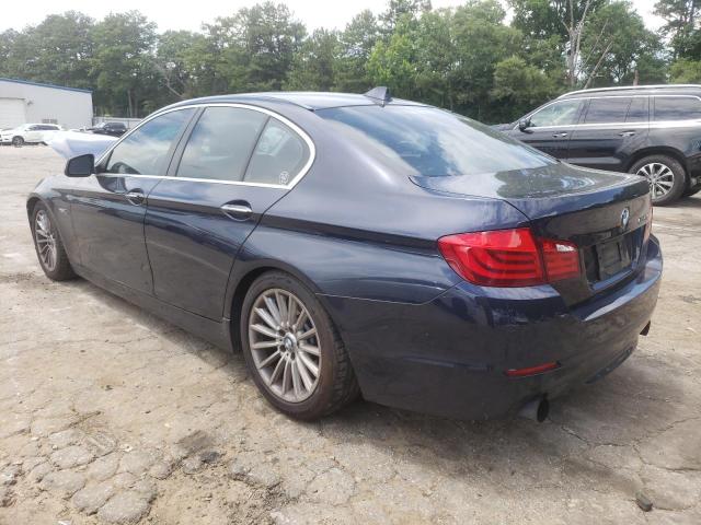 WBAFR7C50BC267606 - 2011 BMW 535 I BLUE photo 2