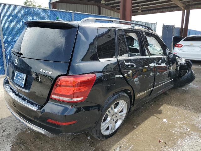 WDCGG8JB4EG304692 - 2014 MERCEDES-BENZ GLK 350 4MATIC BLACK photo 3