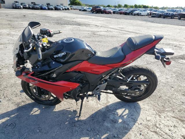 LC6DN11A6P1100040 - 2023 SUZUKI GSX250R RED photo 3