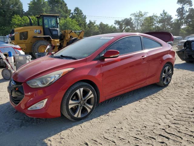 KMHDH6AE3DU007316 - 2013 HYUNDAI ELANTRA CO GS RED photo 1