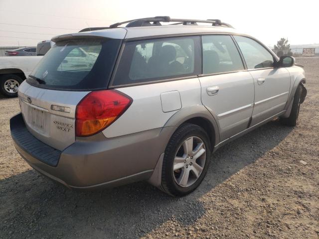 4S4BP67C264306234 - 2006 SUBARU LEGACY OUTBACK 2.5 XT LIMITED SILVER photo 4