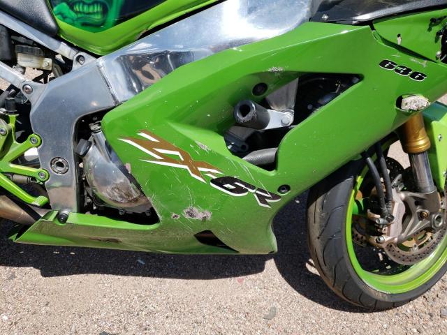 JKBZXJB1X3A019643 - 2003 KAWASAKI ZX636 B1 GREEN photo 7