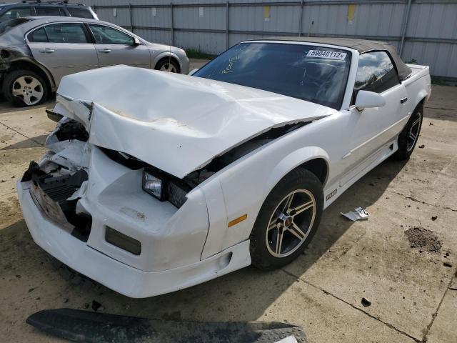 1G1FP33E6NL168772 - 1992 CHEVROLET CAMARO RS WHITE photo 2