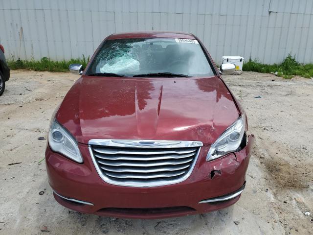 1C3CCBCG7DN542945 - 2013 CHRYSLER 200 LIMITED RED photo 5